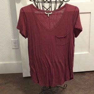 Maroon T-shirt